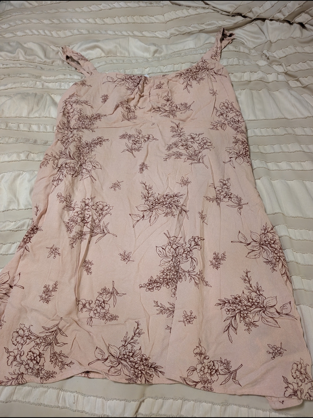 Old Navy Pink Floral Slip Dress